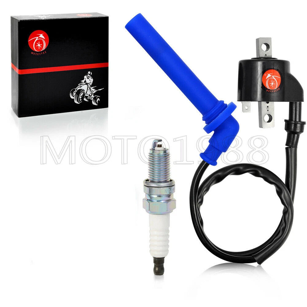 Ignition Coil & Spark Plug for Polaris Outlaw 500 (2006–2007) 3089783 3089883