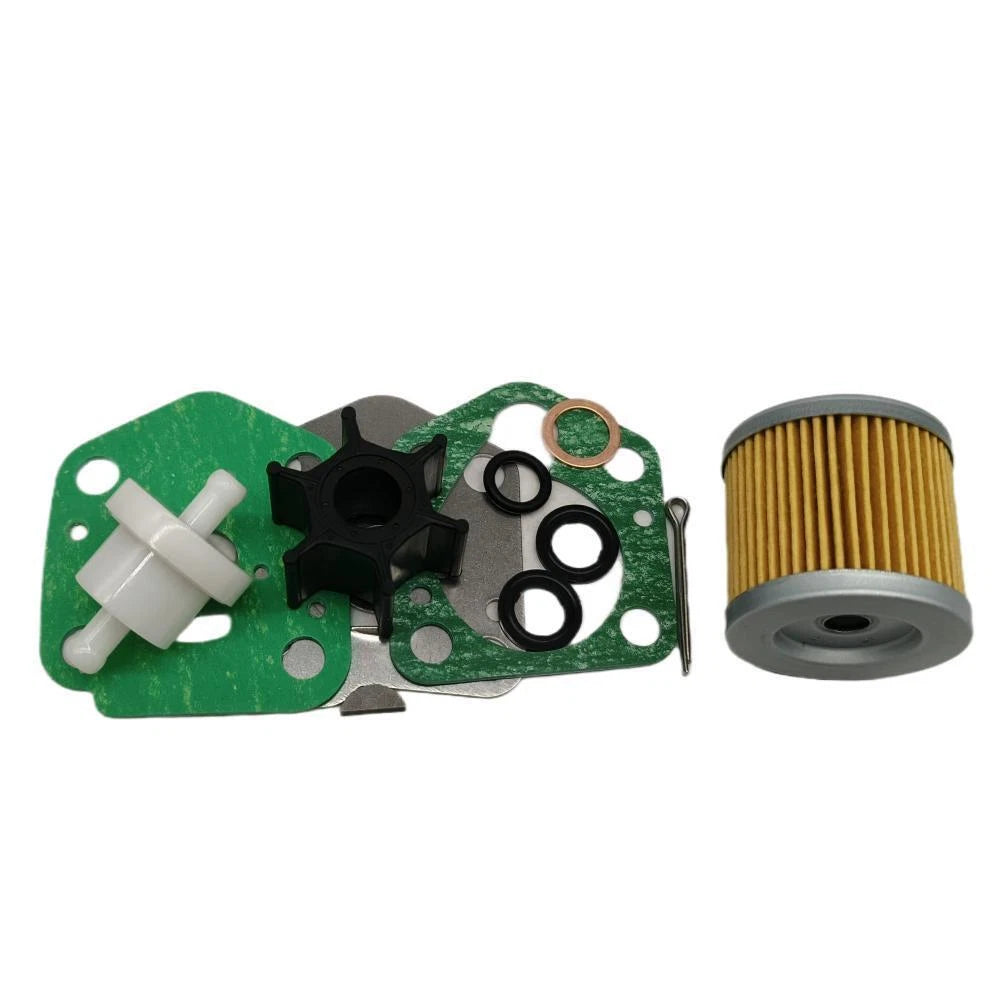 Outboard Maintenance Kit for Suzuki 4 Stroke 9.9HP 15HP (17400-94810, 17461-93901)