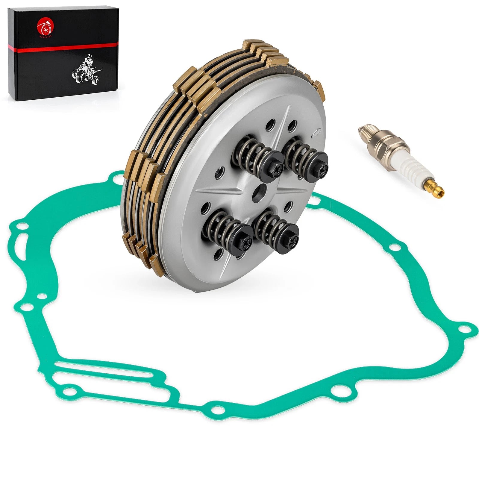 Clutch Center Inner Hub Outer Pressure Plate Kit for Yamaha TTR125 (2000–2009)