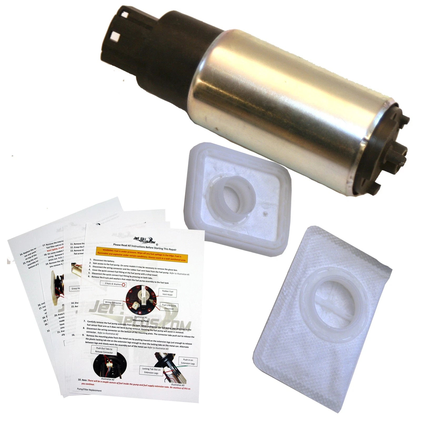 Fuel Pump Rebuild Kit A for Seadoo GTX RXP RXT GTI 4-TEC (2007 & Prior)
