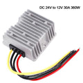 DC 24V to DC 12V 30A Power Converter Regulator for Automotive (Waterproof)