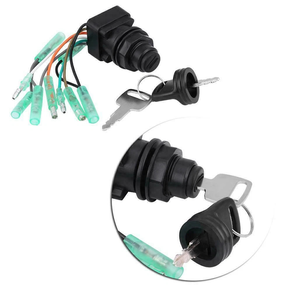 Key Switch for Suzuki Outboard 30HP - 300HP (37110-92E01, 37110-99E00, 37110-99E01)