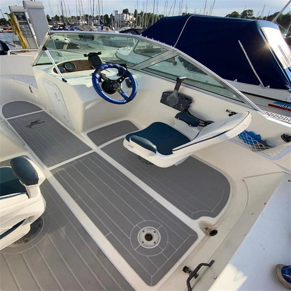 EVA Foam Faux Teak Cockpit Pad for Yamarin 5150 (2000)