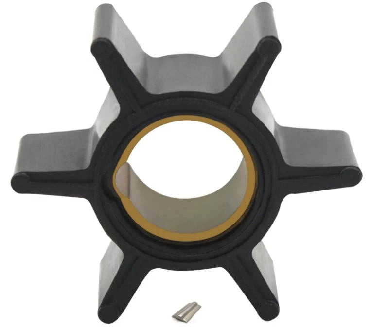 Water Pump Impeller with Key for Mercury 2 Stroke 7.5 9.8 HP (1990–1999)