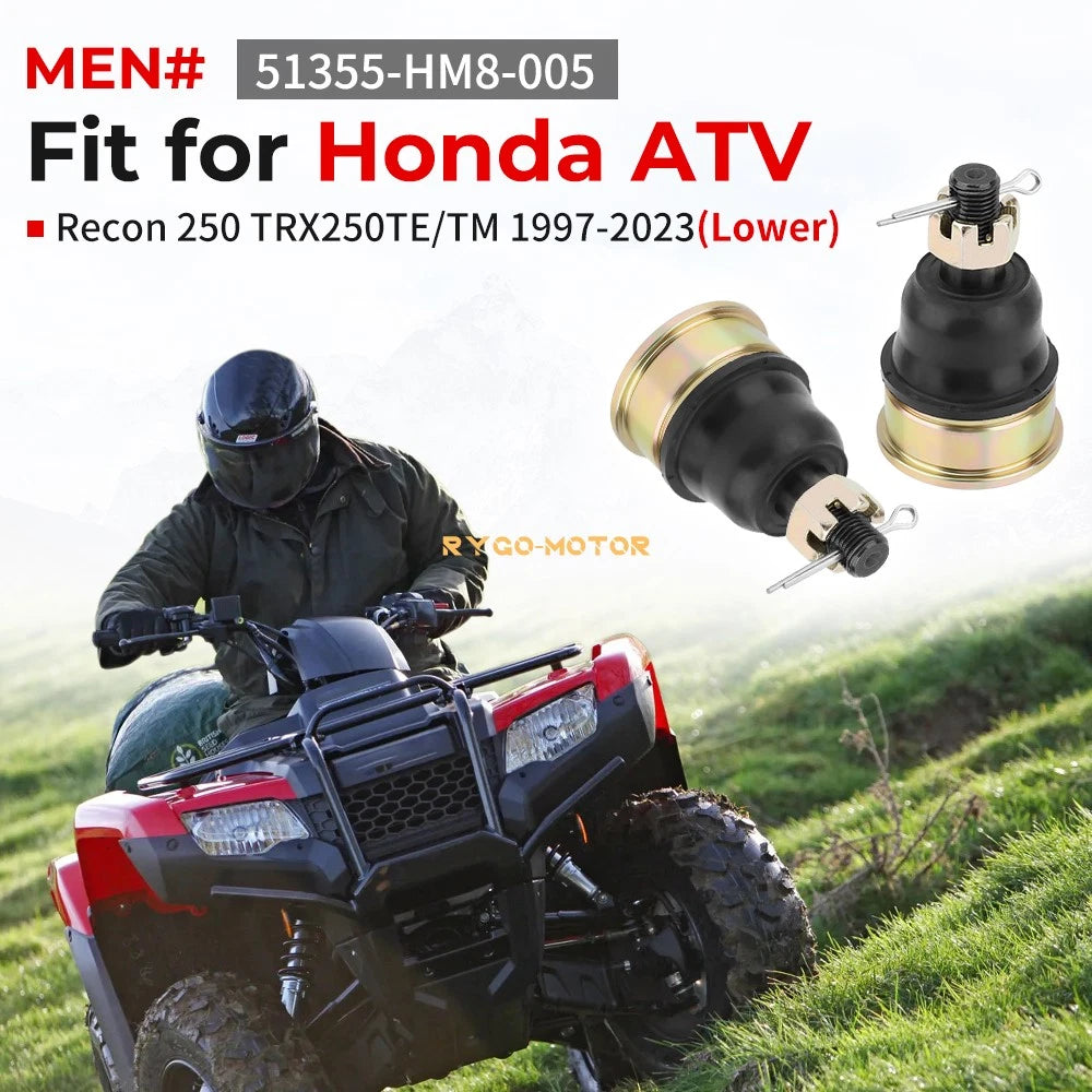 4X Lower A-Arm Ball Joint for Honda TRX250 (51355-HM8-005)