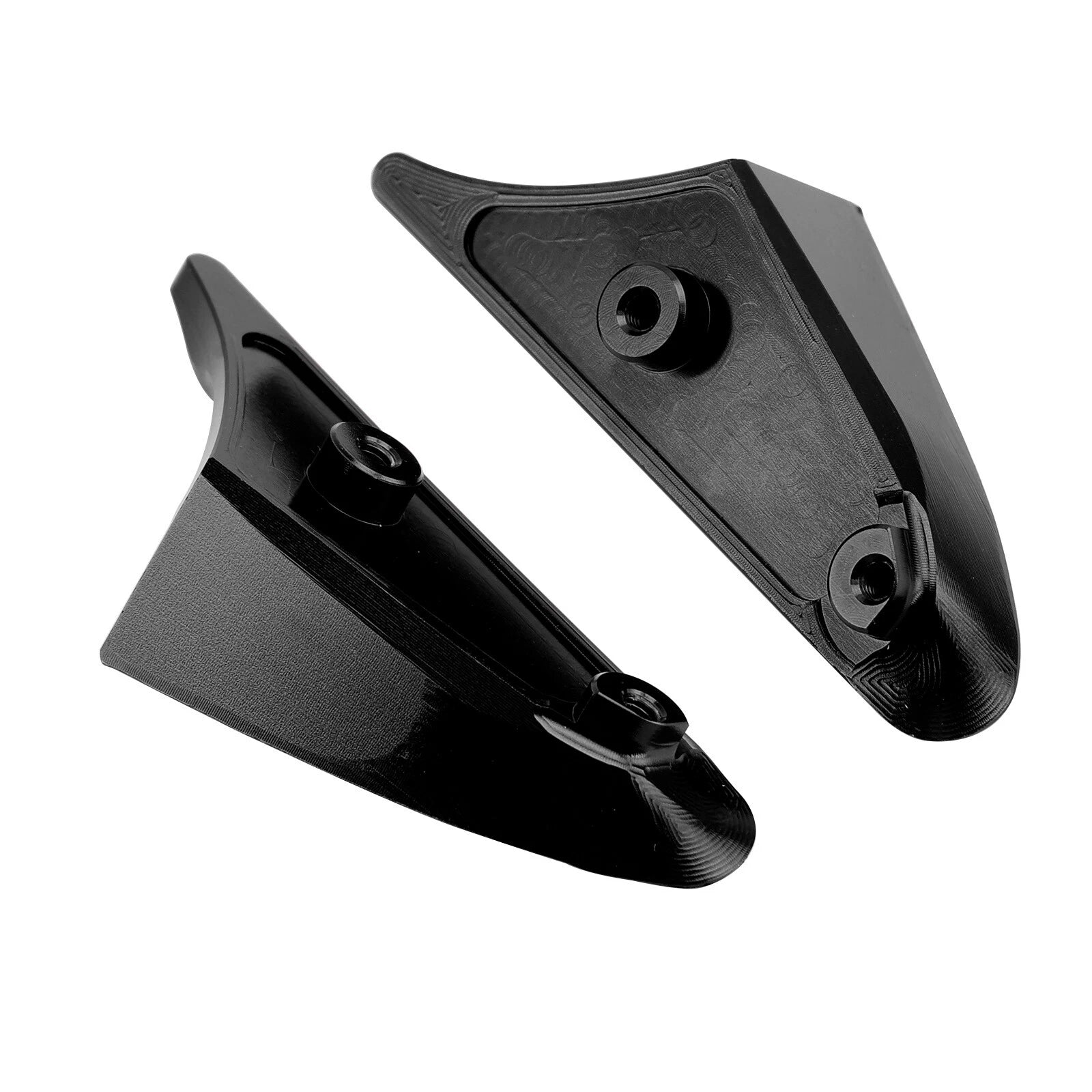 Black Mirror Delete Blanking Block Off Plates for Ducati Panigale 1199 899 (2012–2015)