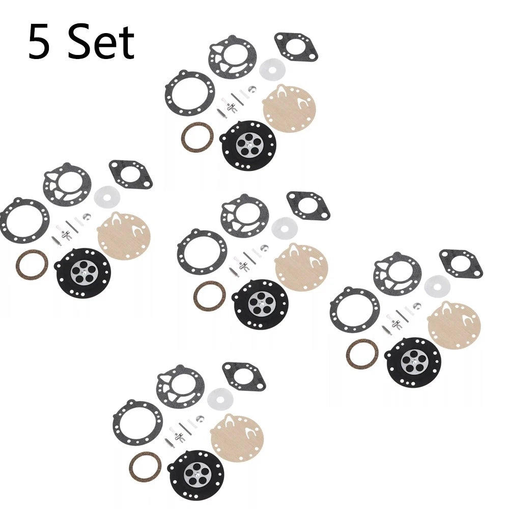 Set of 5 Carburetor Diaphragm Kit for Zama RB-42 Stihl 08 08S 070 090 TS350