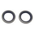 2Pcs Propeller Shaft Oil Seal for Johnson Evinrude OMC (330137, 777519, 18-2001, 313398)