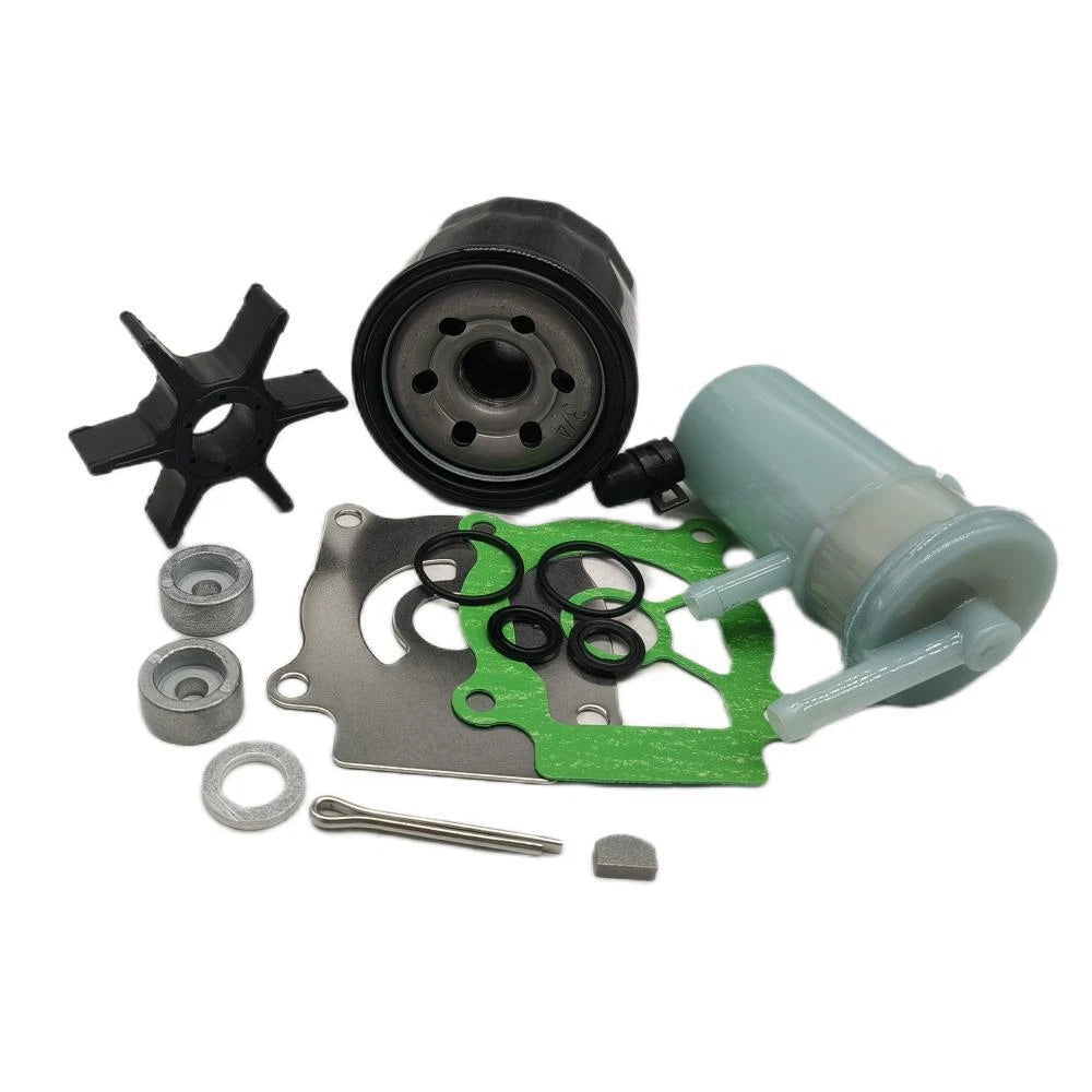 Outboard Maintenance Kit for Suzuki 4 Stroke 40HP 50HP (17400-87822, 55321-87J00)