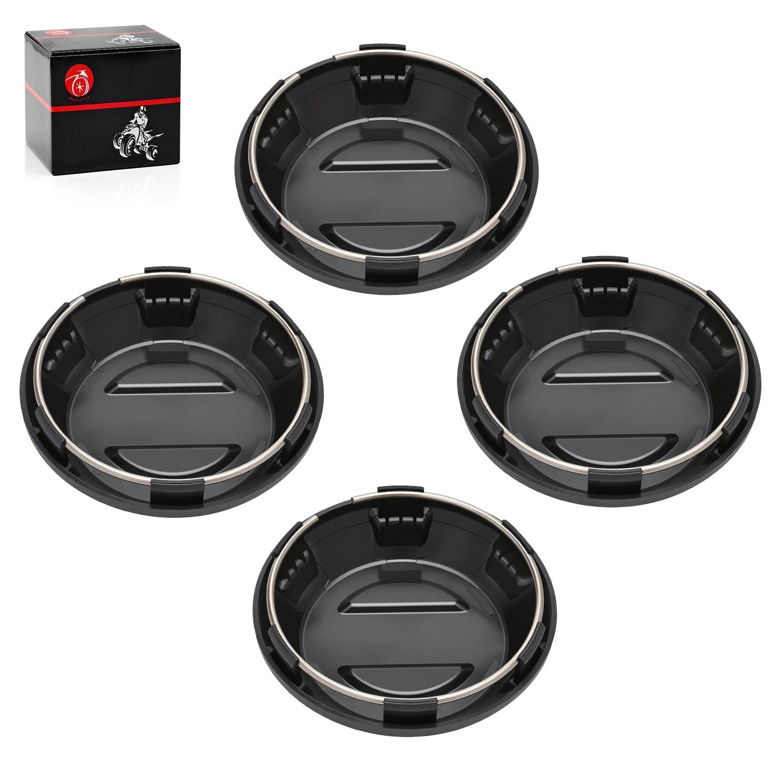 Set of 4 Wheel Center Caps for Polaris RZR PRO XP 4 (2021–2025)