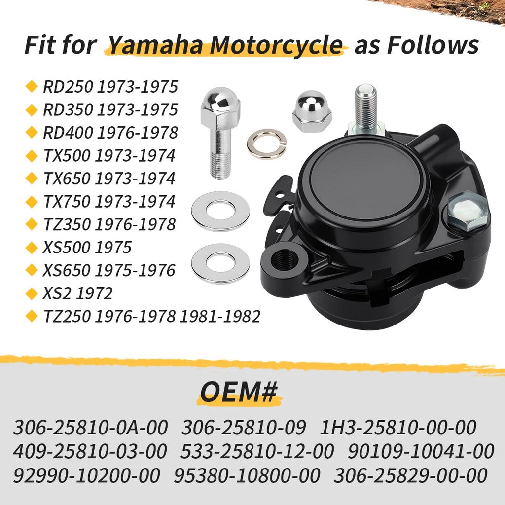 Front Brake Caliper Assembly for Yamaha TZ250 TZ350 XS500 XS650 (1973–1983) 306-25810-0A-00