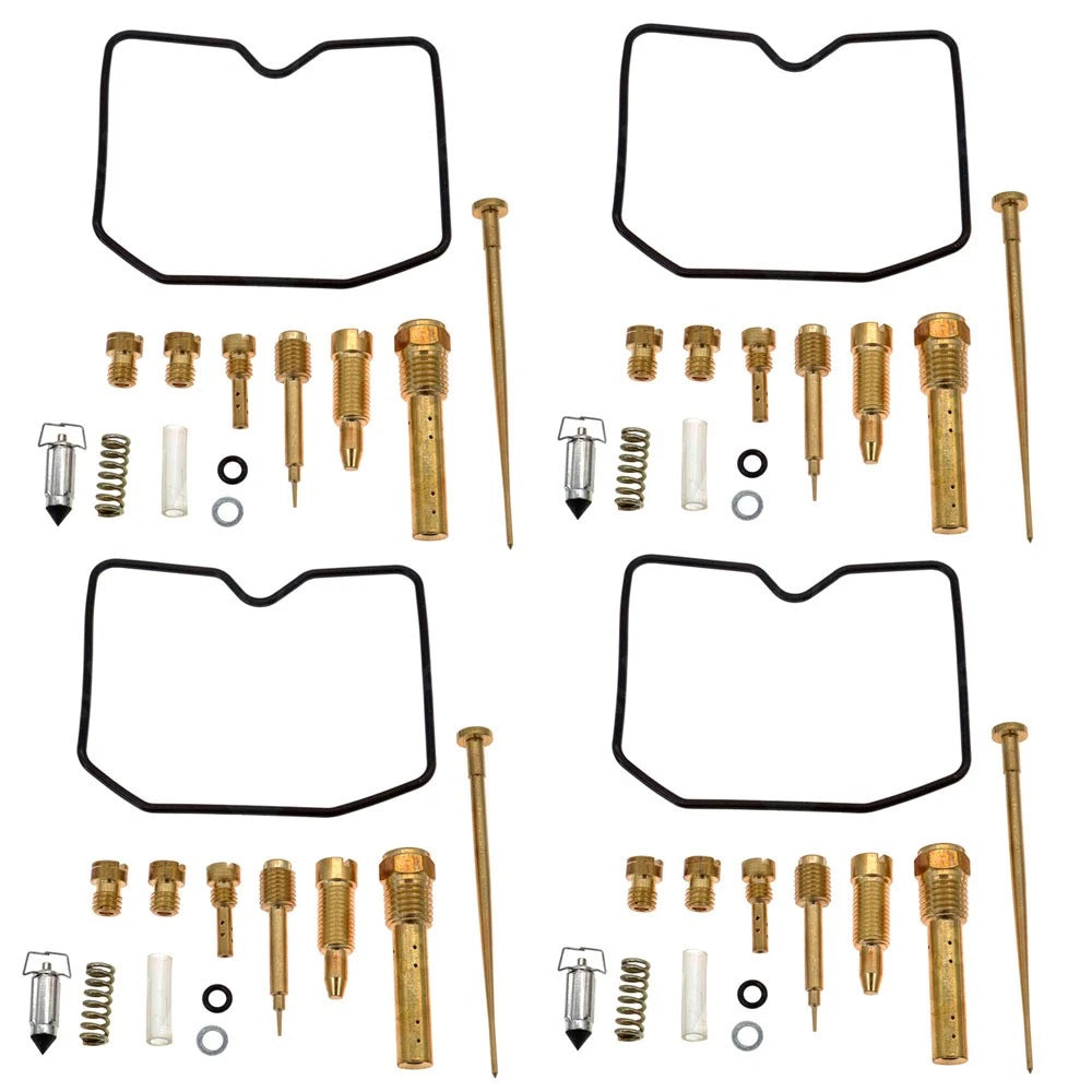 4X Carburetor Repair Kit for Kawasaki KVF360C Prairie (2003–2012)