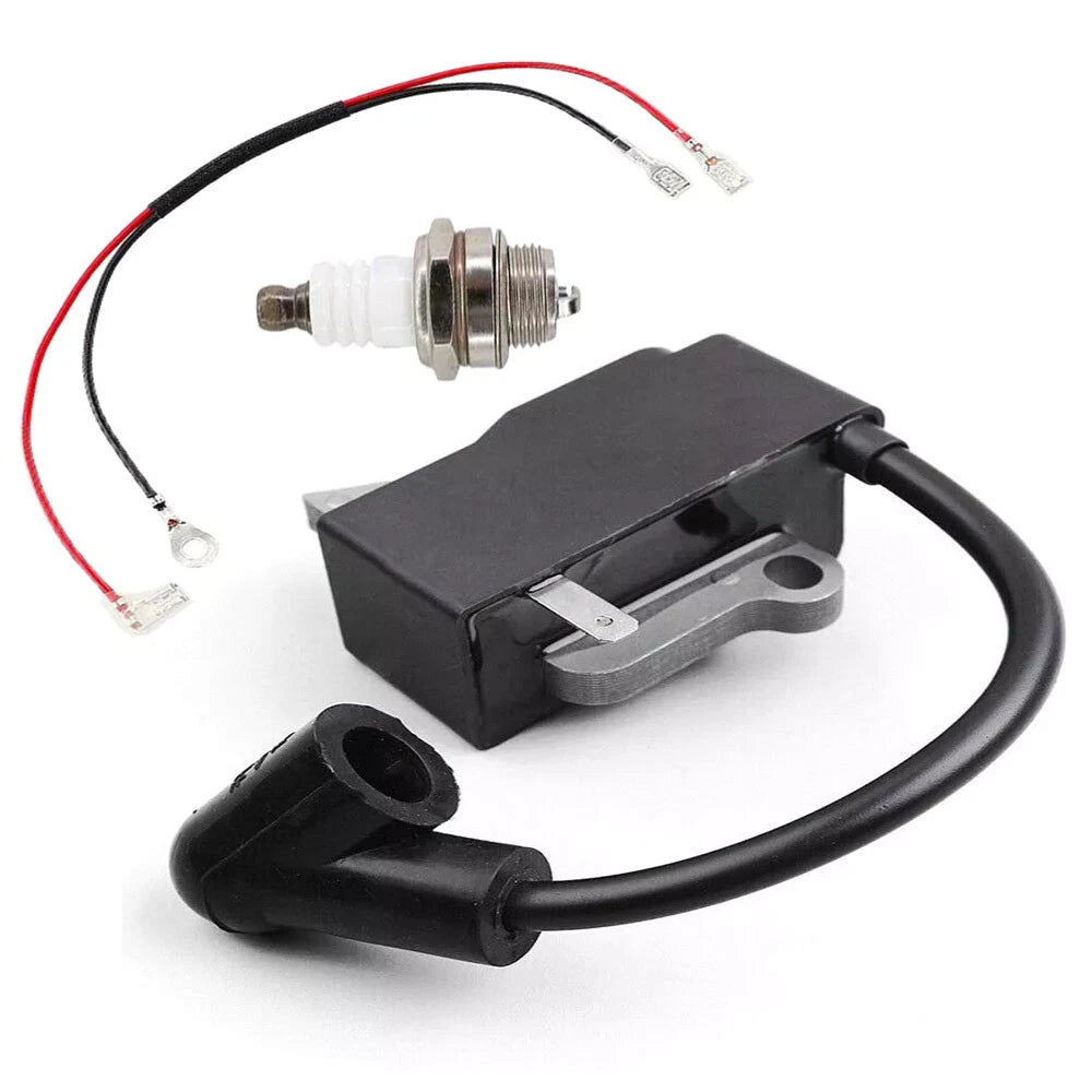 Ignition Coil & Spark Plug for Husqvarna 435 440 445 450 (2010–2019) 573 93 57-01