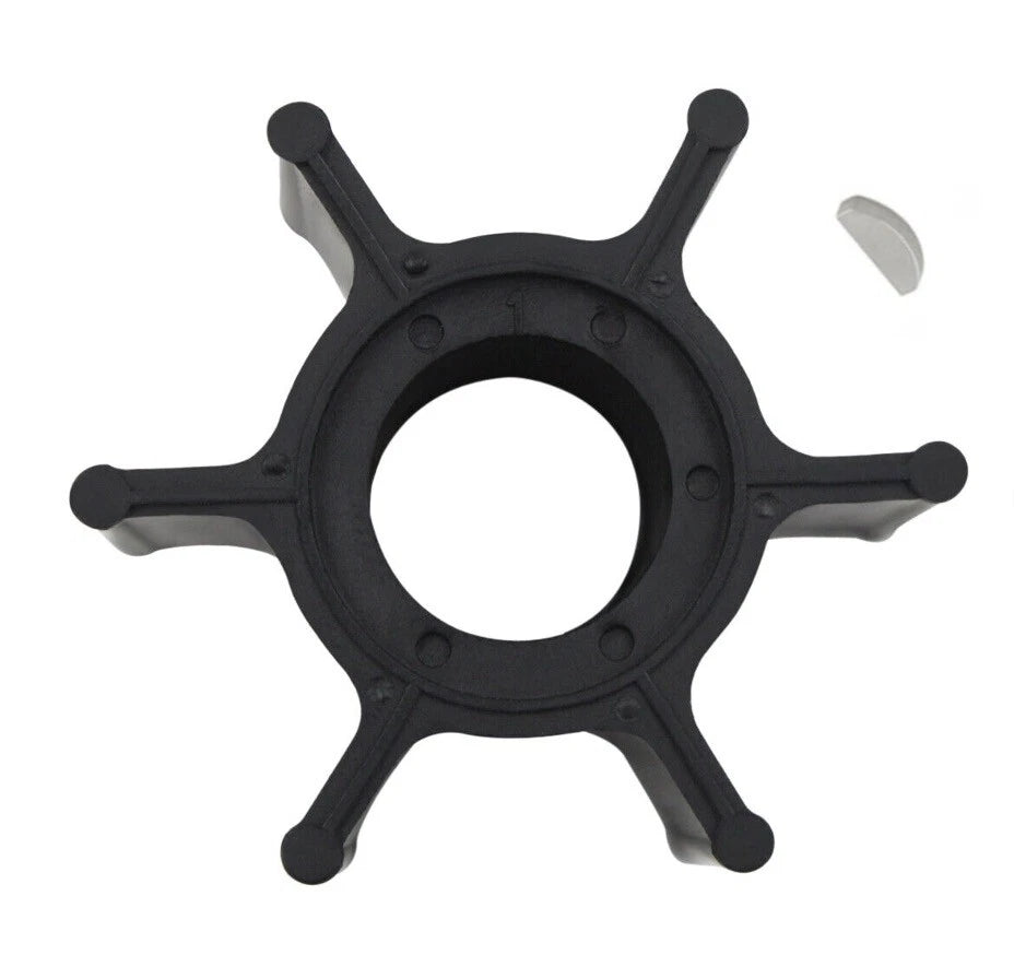Outboard Impeller with Key for Honda Marine BF9.9 BF15 (1990–2023) 19210-ZV4-651, 18-3247