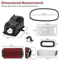 Air Box Lid Cover Seal Clip Air Filter Kit for Polaris Sportsman 400 4X4 (2001–2005)