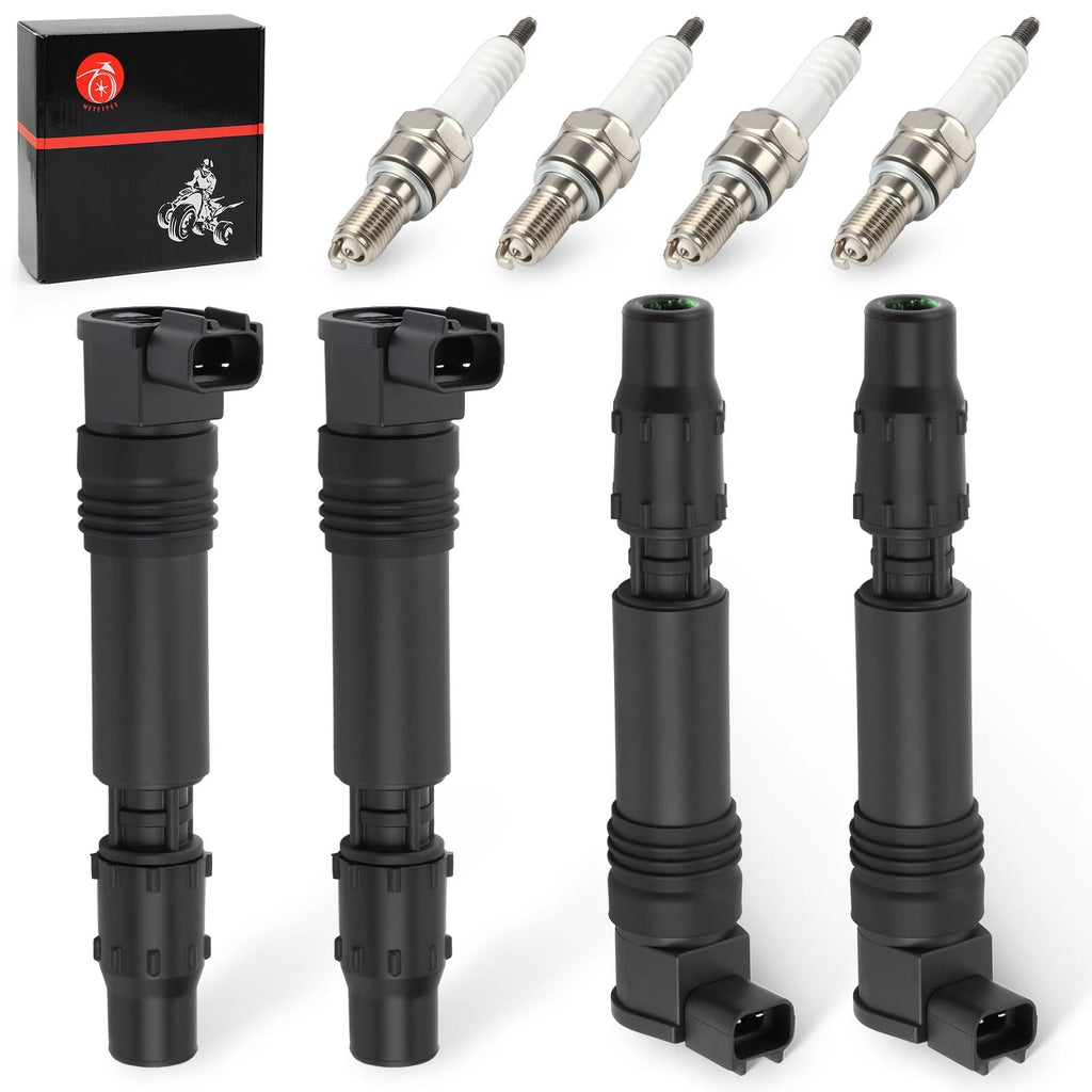 Set of 4 Ignition Coils for Honda CBR600F F4i CBR954RR (2001–2007) 30700-MBW-611