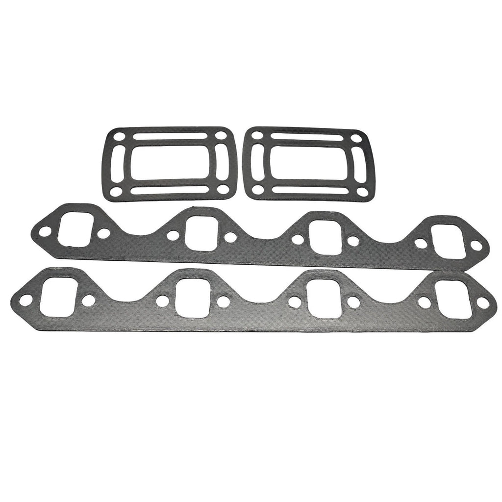 Exhaust Manifold Bellow Hose Kit W/Gasket for OMC 5.0 5.8L V8 (3852741)