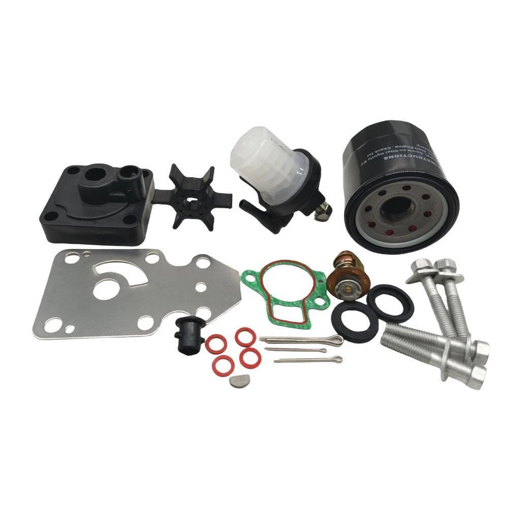 Maintenance Service Kit for Yamaha Outboard 9.9HP 15HP F9.9C F15A (w/ Thermostat)