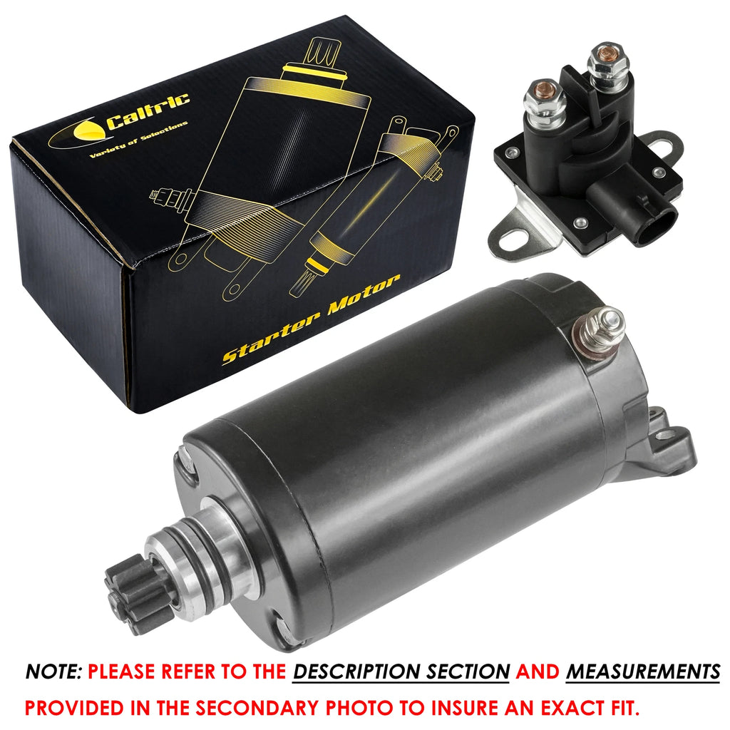 Starter & Relay Solenoid for Seadoo GTX 4-Tec IS 1500 (2002–2007)