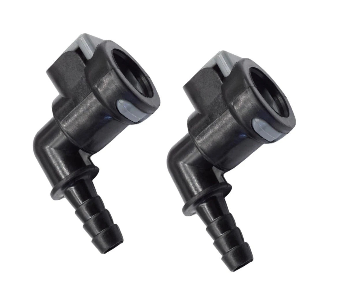 Set of 2 MerCruiser Gear Lube Monitor Elbow Fitting Q-Connector 22-861163