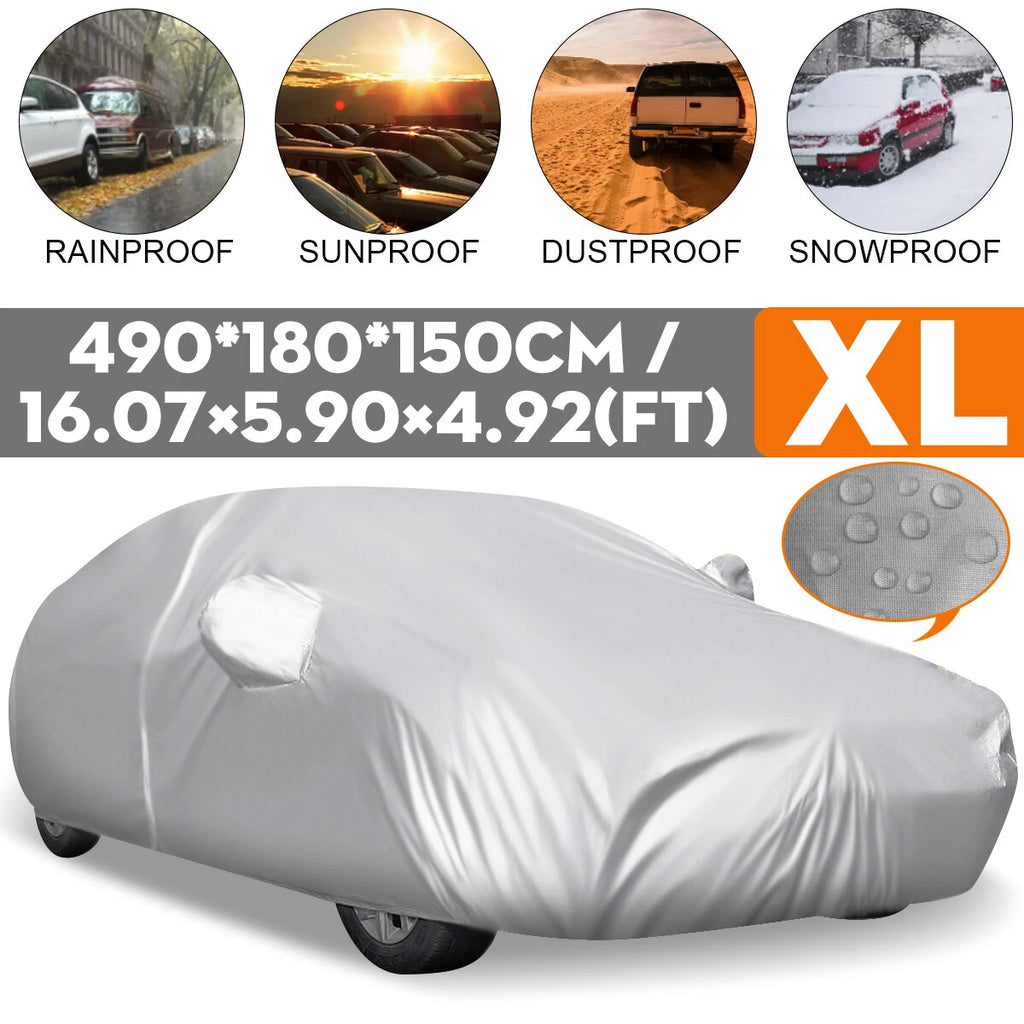 Full Car Cover for Outdoor Protection (XL)