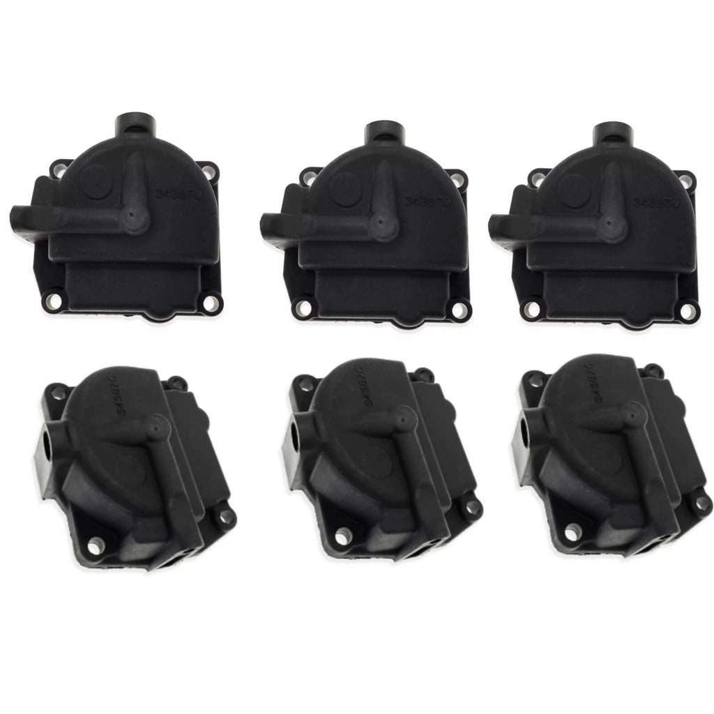 6X Carburetor Float Bowl Chamber for Johnson Evinrude (433000, 0433000, 766418)