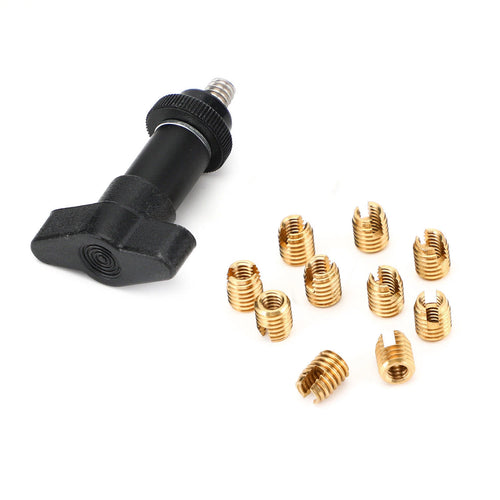 10x Batwing Fairing Brass Thread Cutting Inserts Repair Kit for Touring (1997–2013)