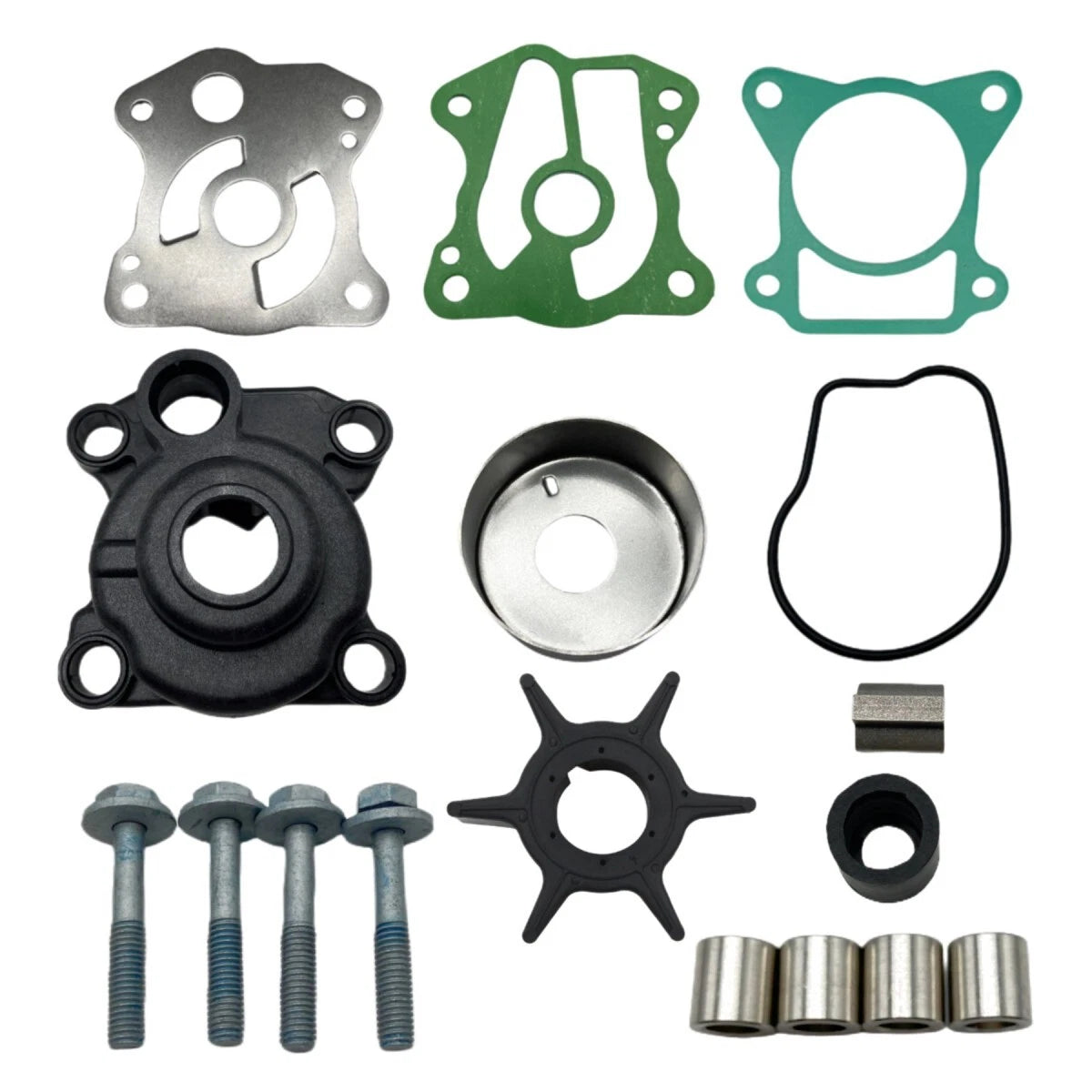Water Pump Impeller Kit for Honda Marine Outboard 35-50 HP (06193-ZV5-020)