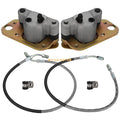 Front Brake Calipers & Hose Lines for Polaris Trail Blazer 250, Trail Boss 325 (1999–2006)
