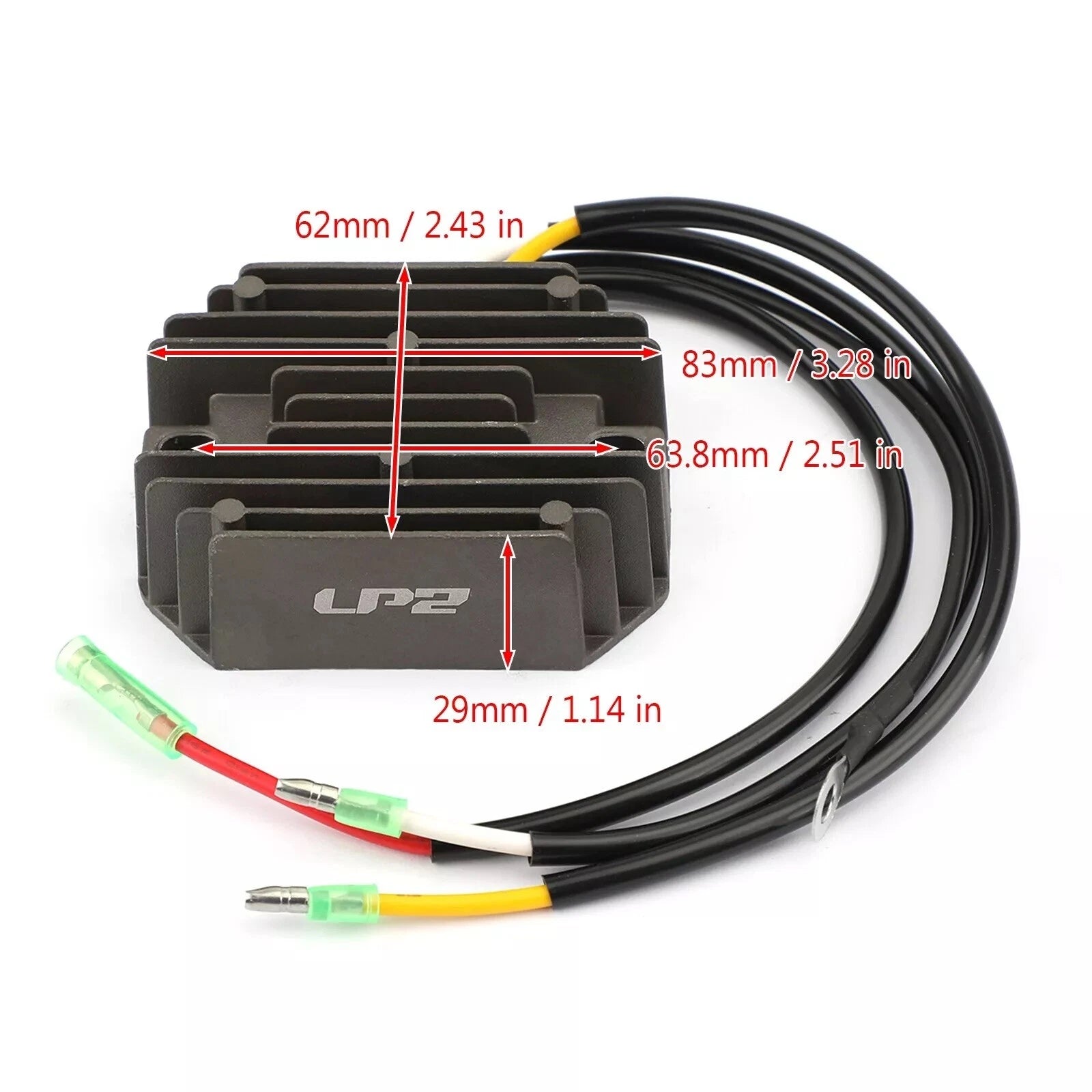 Voltage Rectifier Regulator for Mercury Outboard F10 F15 F20 (879147T62)