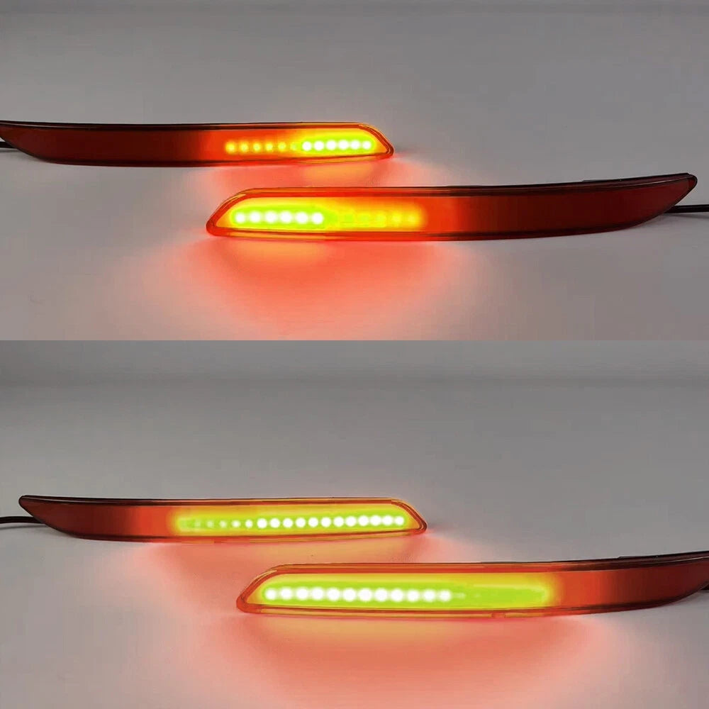 Red LED Rear Reflector Light Brake Driving Lamp for Honda Accord (2023–2023)
