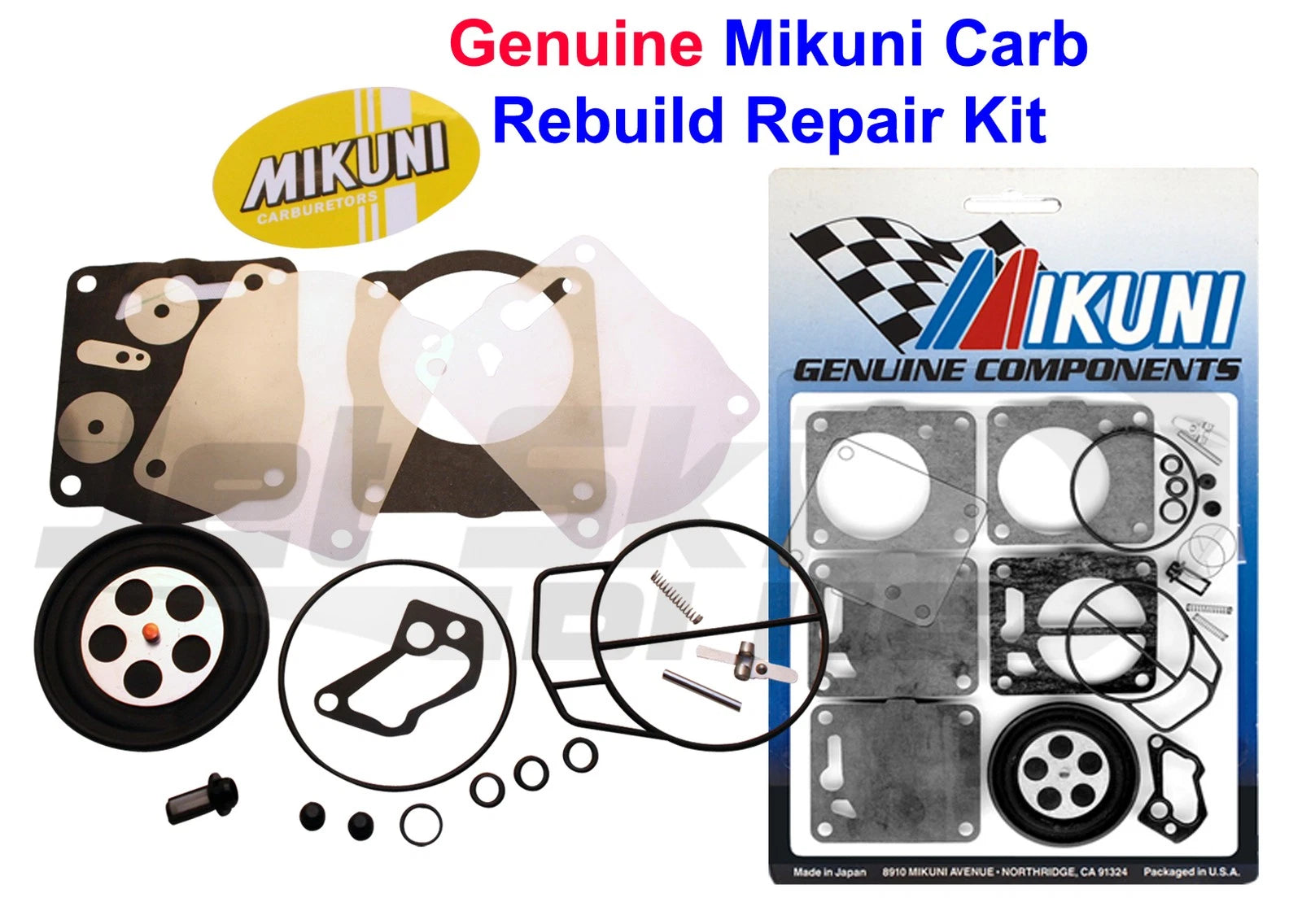 Carburetor Rebuild Kit for Polaris Mikuni SBN Super BN 38 44 46