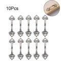 10X Silver Antique Handle Pull Knob for Mini Jewelry Box