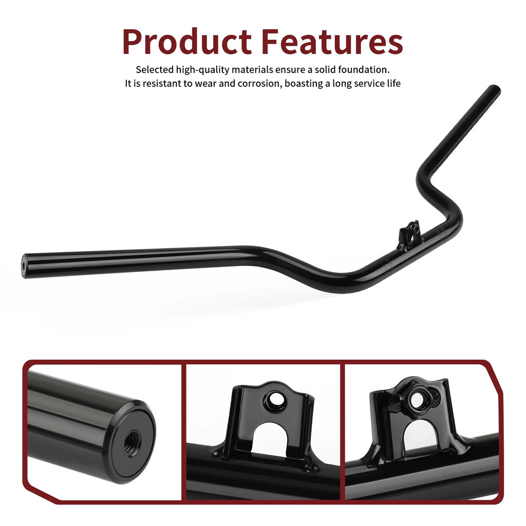 Handlebar Black for Honda TRX450R (2004–2009)