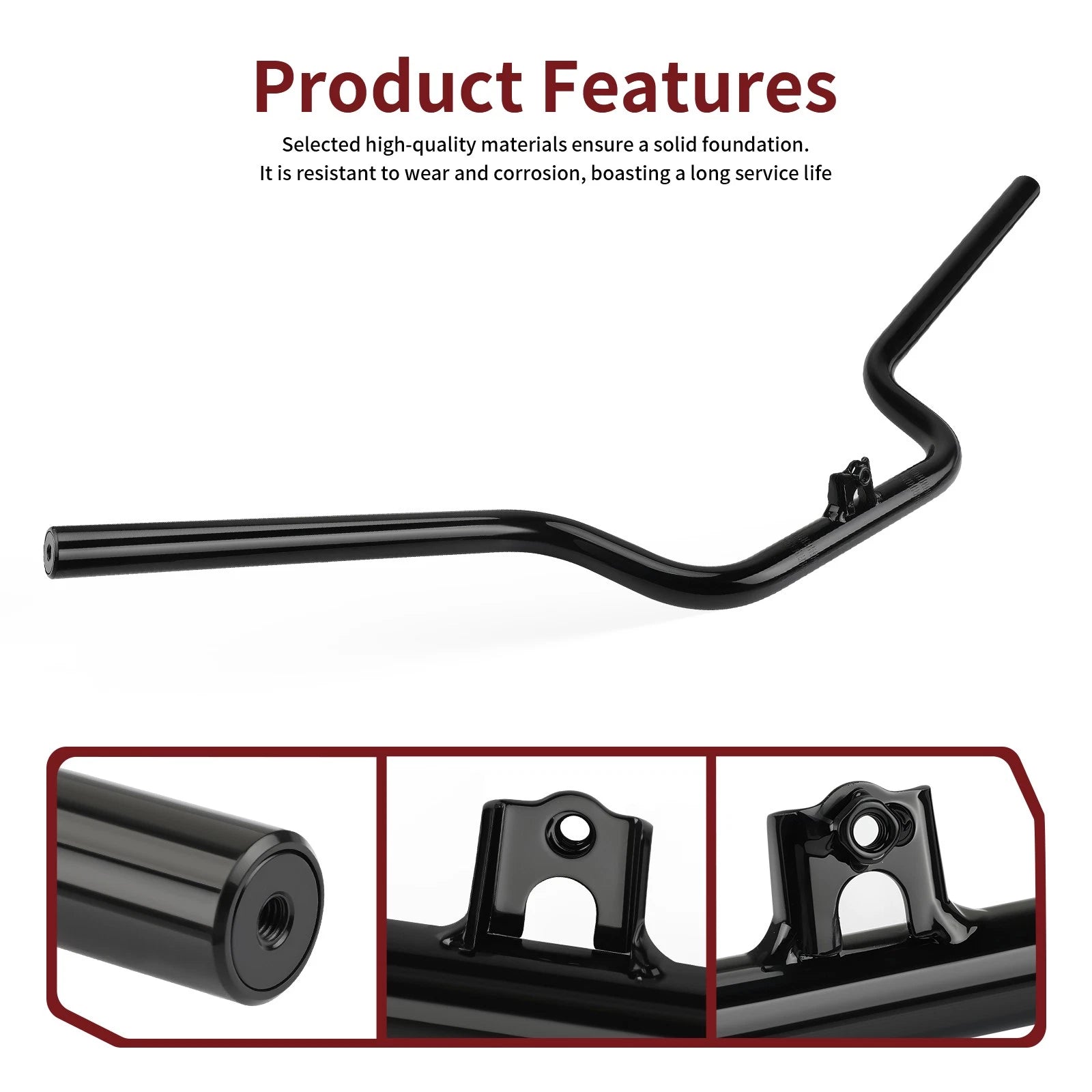 Handlebar Black for Honda TRX450R (2004–2009)