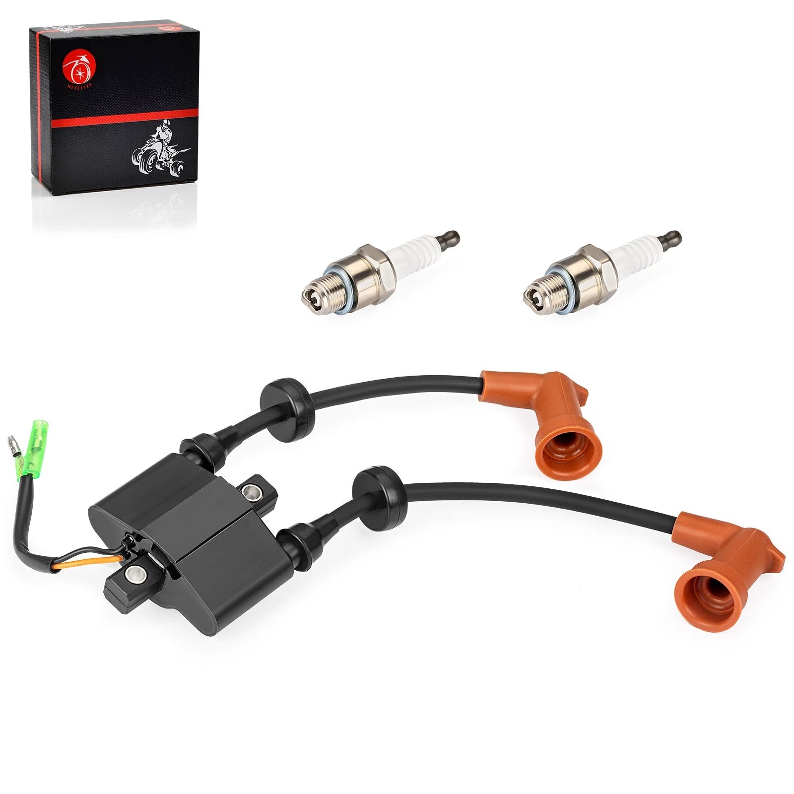 Ignition Coil with Spark Plug for Yamaha F15 F20 F25 T25 LA (2006–2017)