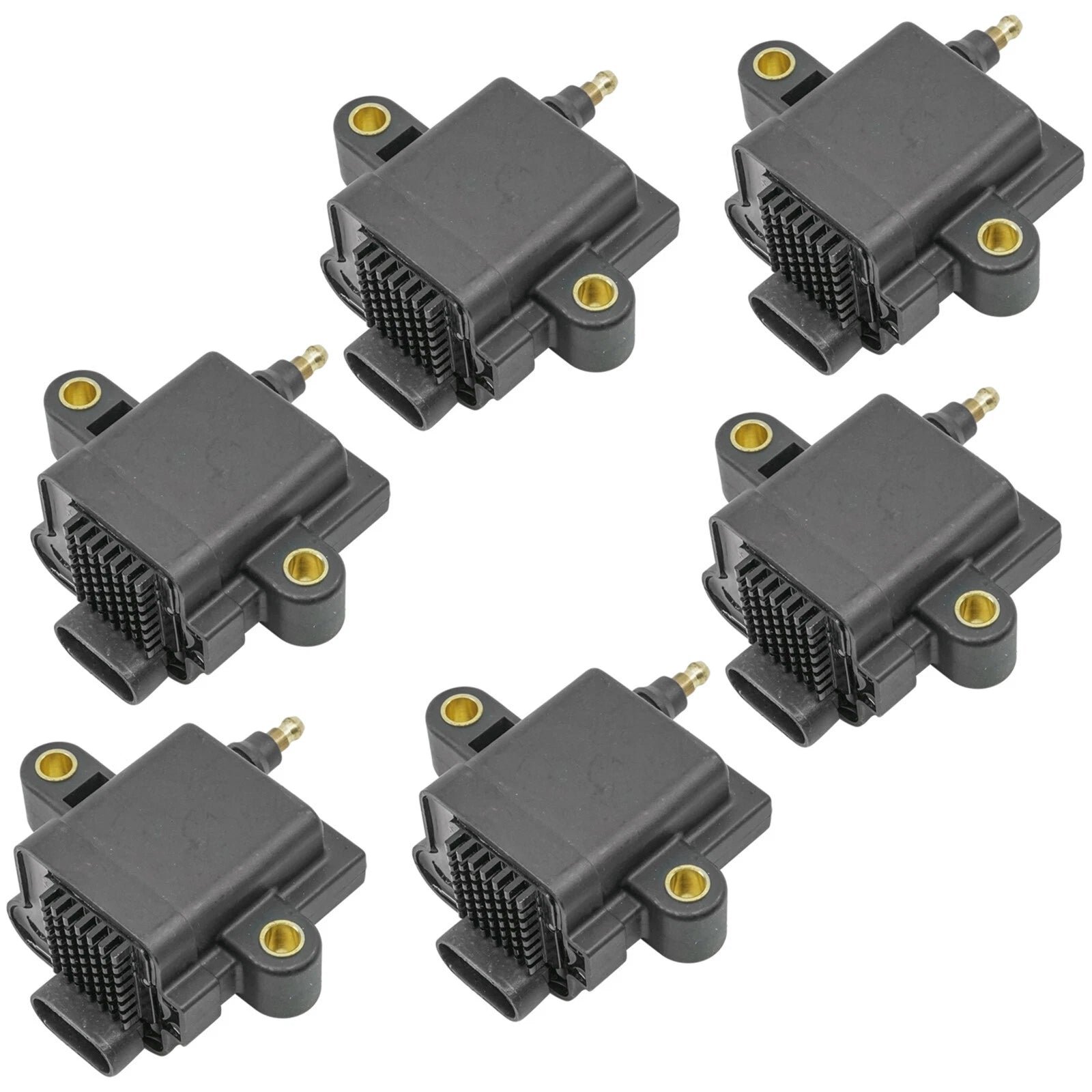 6-Pack Ignition Coils for Mercury Outboard 200 225 250 Hp (3.0L Dfi)
