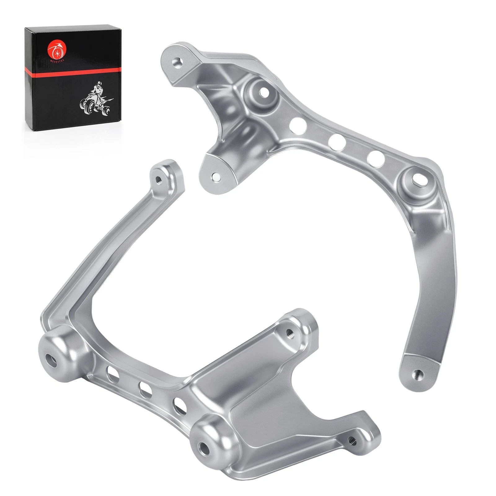 L+R Front Fender Brackets for Yamaha Raptor 350 (2004–2007) 5YT-21514-00-00 5YT-21513-00-00