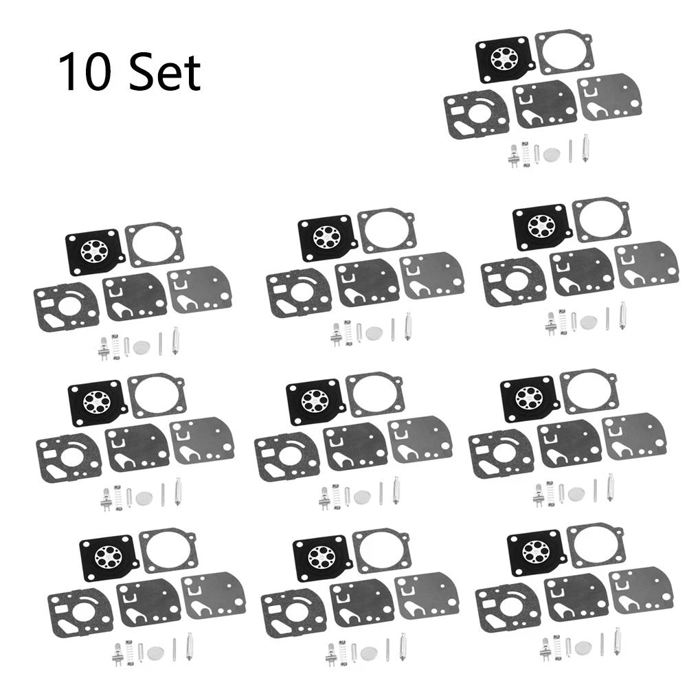 Set of 10 Carburetor Repair Kits for ECHO HC-1000, G-T1100 (ZAMA RB-21, C1U)