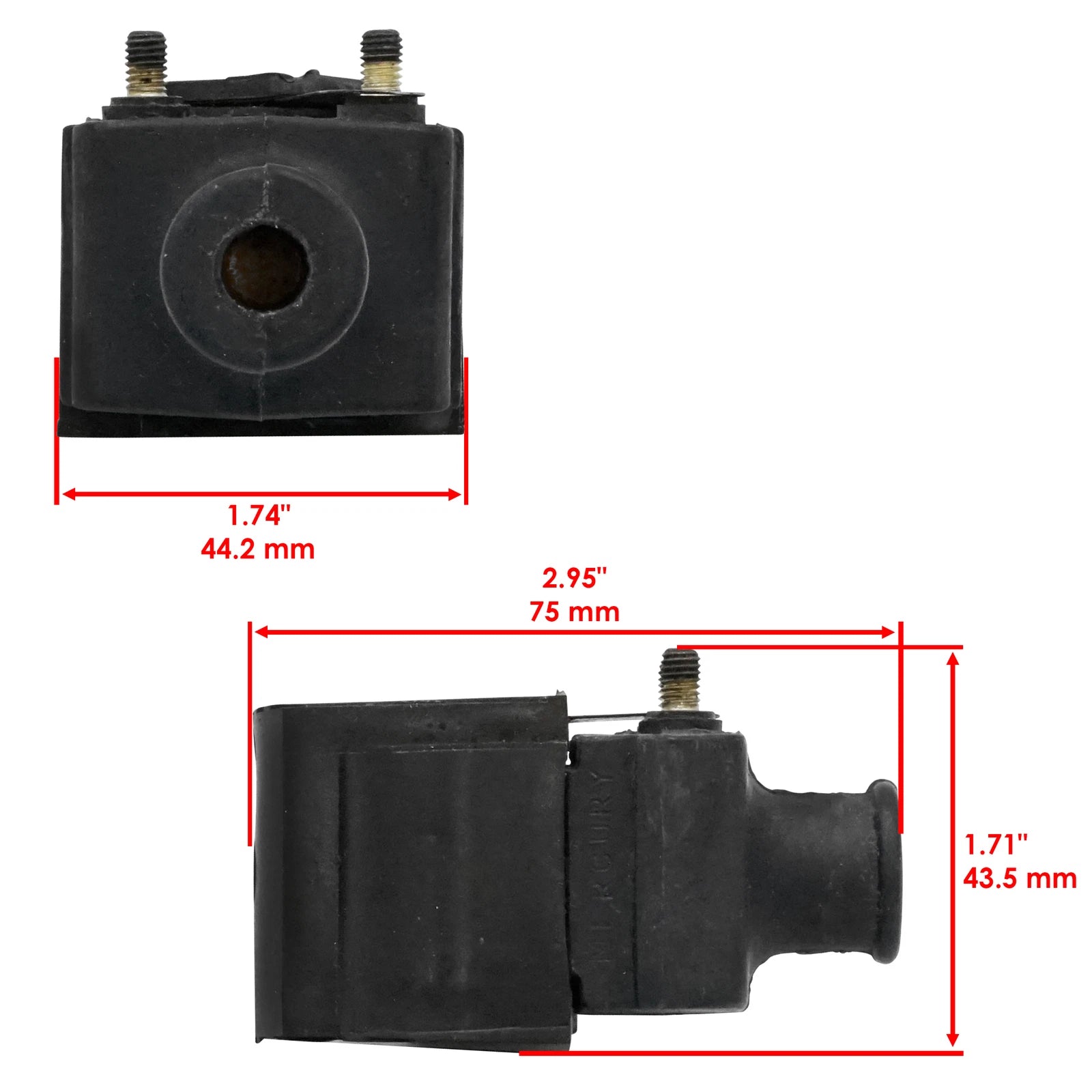 Ignition Coil for Mercury Outboard 40Hp (1975–1983)