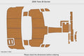EVA Pad Foam Teak Deck Flooring for Tiara 36 Sovran (2006)