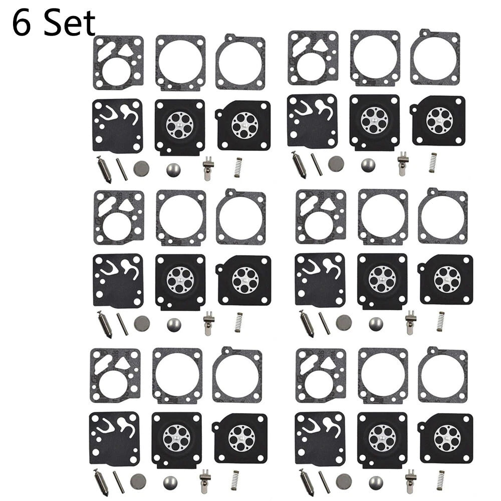 6X Carburetor Kit for McCulloch SP40 PM310 PM320 PM330 PM510 Zama RB-1 C1-M2B