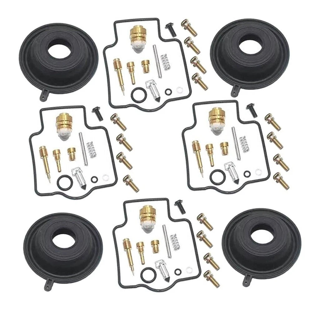 4X Carburetor Repair Rebuild Kit for Kawasaki ZX250 ZXR250R (1989–1991)