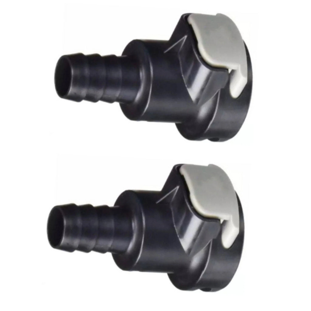 2X Attwood Sprayless Marine Fuel Connector Female 1/4" NPT 8838HF6