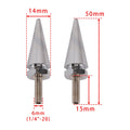 3X Silver 1/2"-20 Windshield Fairing Mounting Spike Bolts for Touring (1996–2013)
