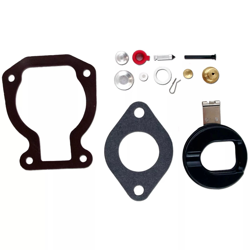 Carburetor Kit w/ Float for Johnson Evinrude 9.9 HP 15 HP (1974–1988) 398453