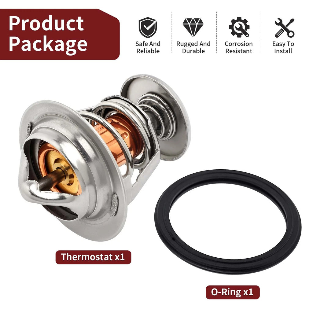 Thermostat & O-Ring for Honda Foreman Rubicon 500 TRX500FA TRX500FM (2015–2019)