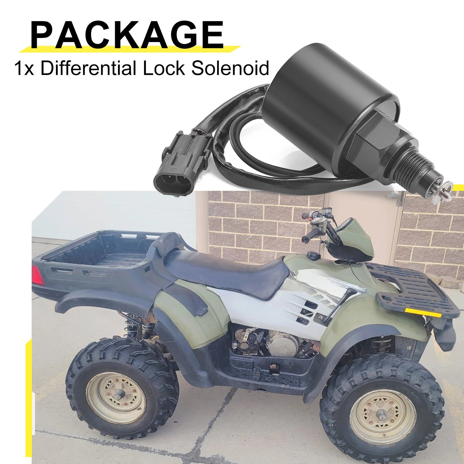 Differential Lock Solenoid for Polaris ATP 330 500 Ranger 500 700 800 900 (2006–2019)