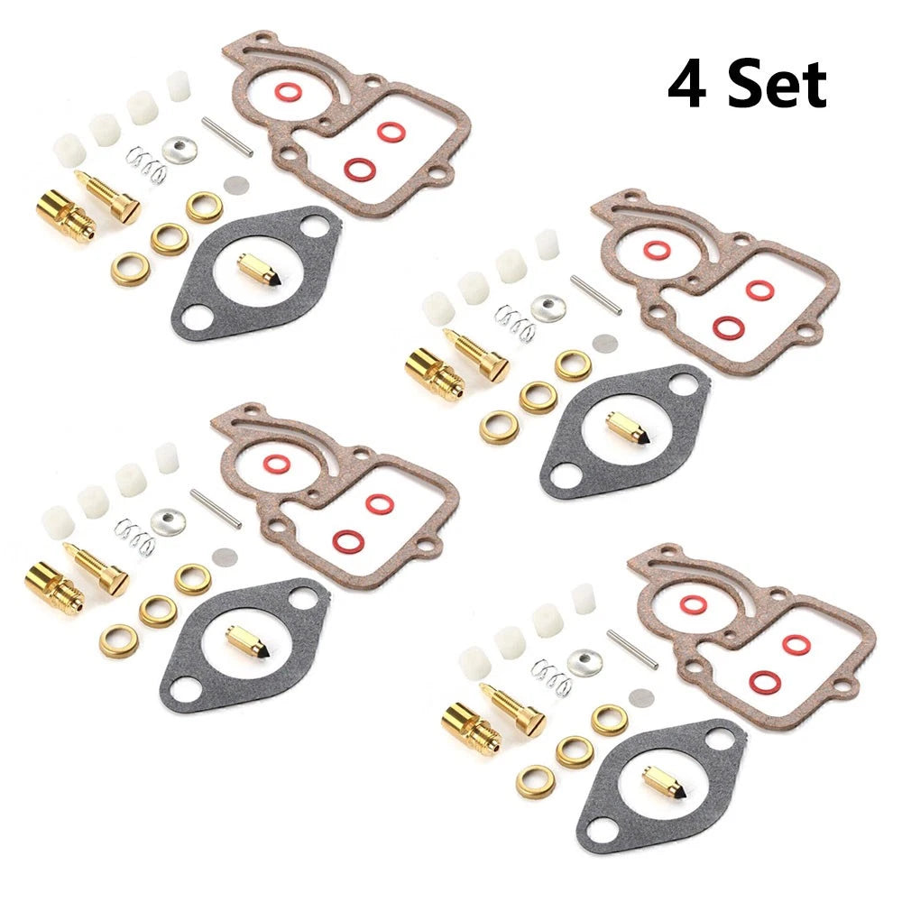 4X Carburetor Kit for Farmall Cub Tractor (251234R94, 364579R91, 355712R91)