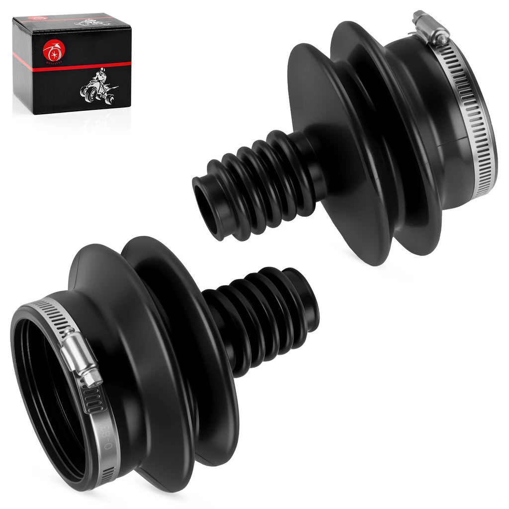 2X Drive Shaft Universal Boot w/ Clamp for Suzuki QuadRunner 250, King Quad 300 (1991–2002)